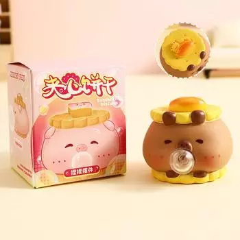 Biscuit Adorable Cartoon Squeeze Decor For Stress Relief And Memorable Gift Giving Capybara