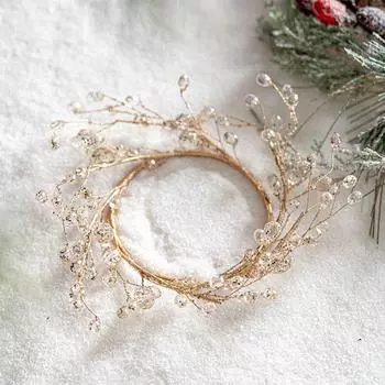 Бисерная нить Искусственный венок Украшение Искусственные акриловые стебли Главная 20cm/7.87in