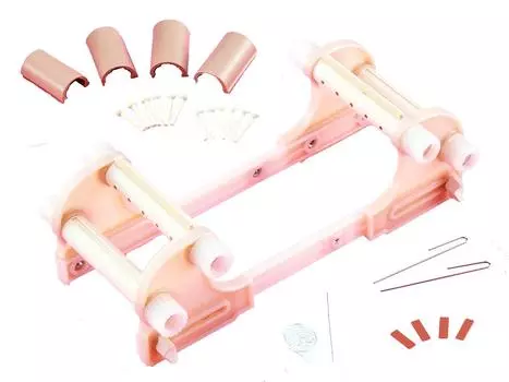 Бисероплетение «Клевер» 58-631 розовый