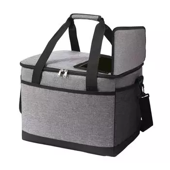 Bishkel Cooler Box сумка-холодильник мягкая маленькая для холодного хранения 30 л (Серый)