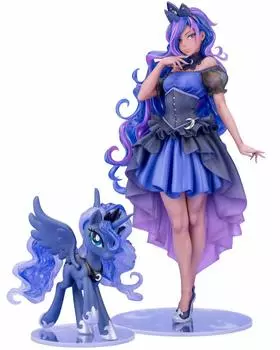 BISHOUJO MY LITTLE PONY Bishoujo Princess Luna масштаб 17 ПВХ окрашенная готовая фигурка SV297