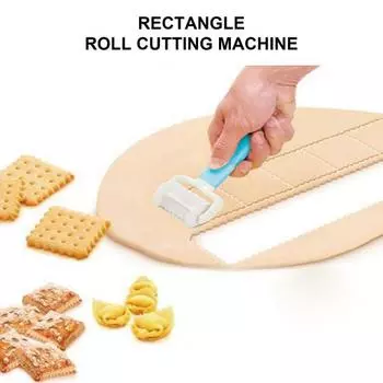 Бисквитный ролик, экологически чистый, экономичный, пластиковый резак для теста для кондитерских изделий для кухни A