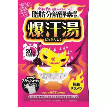 BISON Bakkoukiyu Soda Squash Scent 60 г Индивидуальные пакеты, общие Упаковка мелкий порошок Индивидуальные пакеты, общие