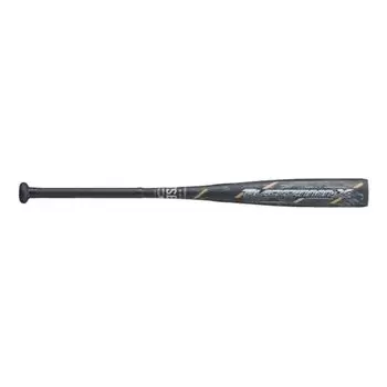 Бита для бейсбола и софтбола ZETT Youth Cannon X FRP 78 см 590 г средняя черная BCT75208 (углерод) (1900) чёрный