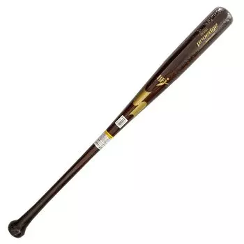 Бита для бейсбола SSK Pro Edge Proedge Hardball деревянная, клен, 84 см, модель General HS Sakamoto T6 Pro Model BFJ Mark M, коричневая, деревянная, клен, высокая