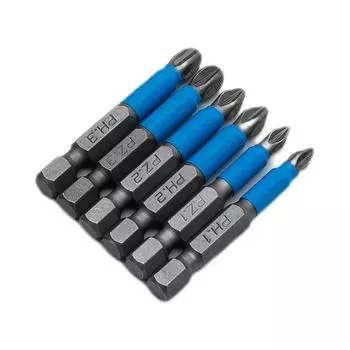 Бита для отвертки, длинная 50 мм, легированная сталь