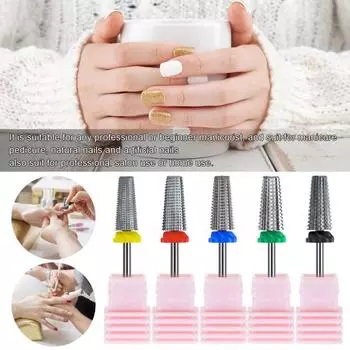 Бита для шлифовки ногтей, защита от царапин, высокая прочность, легкий вес, высокое качество шлифовки, полировки, удаления кутикулы ногтей для накладных ногтей 3
