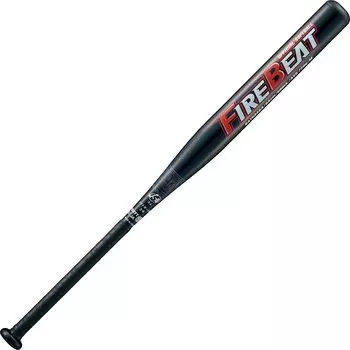 Бита ZETT Softball 3 Firebeat Metal 84 см 720 г Средняя черная BAT53454 Нет. (Супер Дюралюминий) (1900)