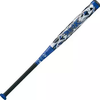 Бита ZETT Softball 3, металлическая, 83 см, 650 г, средняя, синяя, BAT53503 Нет. КРАСНЫЙ-X (Супер Дюралюминий) (2300)