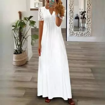 BITCED Весна/Лето Женская мода кружевные длинные платья S розы красного