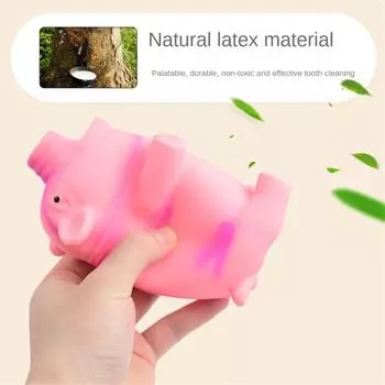 Bite Resistant And Abrasive Resistant Dog Toy Doll Cotton Filling Cleaning The Oral Cavity Caring For Pet Life Enhance Emotions розовый
