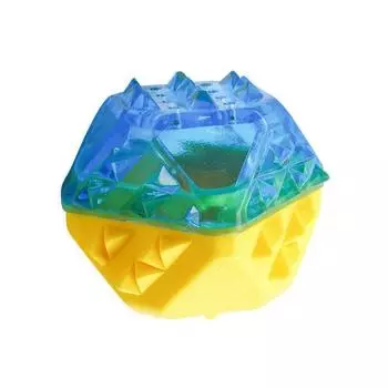 Bite-Resistant Dog Molar Bone Toy TPR Dog Teething Toys Puppy Frozen Molar Toy Self Happy ball