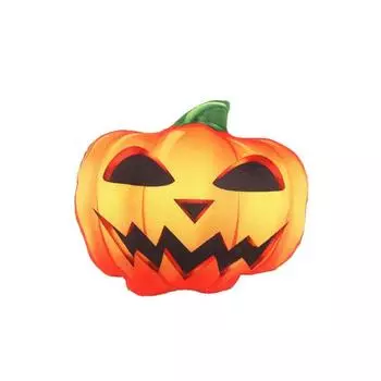 Bite Resistant Halloween Pet Plush Toy Wear Resistant Cat Pumpkin Pillow Relieve Boredom Style A