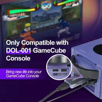 Bitfunx GC Видео HDMI Адаптер Цифровой AV в HDMI GC2HDMI для Nintendo Gamecube NGC DOL-001 Игровая консоль