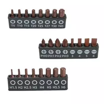 Биты для отвертки из легированной стали, бита-отвертка с шестигранным хвостовиком PH1