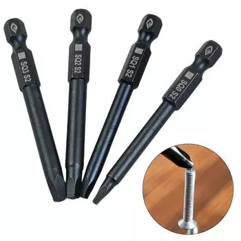 Биты для отверток, электрическая отвертка 1/4 дюйма, 6,35 мм