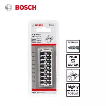 Биты для отверток Bosch Impact Control, высокая прочность