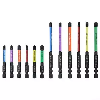 Биты для отверток FPZ3 Зеленый Красный Специальный крест 110 мм 65mm FPH