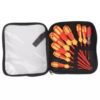 Биты Phillips Slotted для ручных инструментов электрика, изолированные многофункциональные магнитные отвертки, набор отверток электрика