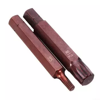 Биты с шестигранным хвостовиком 10 мм, прочная звездчатая отвертка высокой твердости