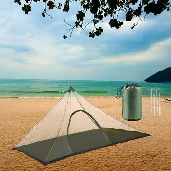 Биви-палатка Компактная треугольная конструкция Персональное укрытие Ткань Оксфорд для активного отдыха