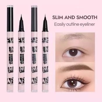 Biya Multi-purpose Eyeliner Waterproof And Sweat-proof Not Easy To Smudge Quick-drying And Long-lasting Color