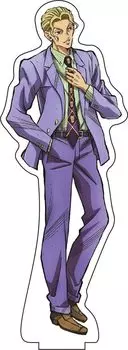 Bizarre Adventure Часть 4 Diamond is Unbreakable БОЛЬШАЯ акриловая подставка Yoshikage Kira JoJo s [2020Spring Ver.]4