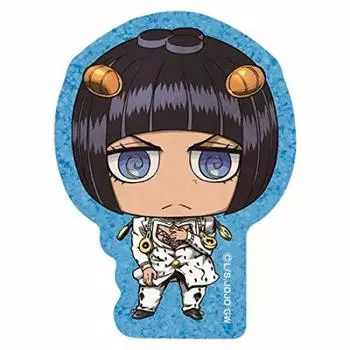 Bizarre Adventure Golden Chimi character lame acrylic badge JoJo s Wind Brono Bucciarati