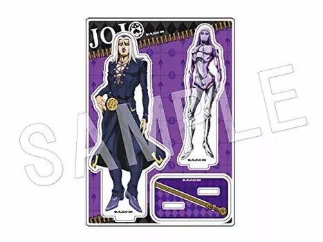 Bizarre Adventure Golden Wind Акриловая фигурка Стенд Abbacchio JoJo s золотистый