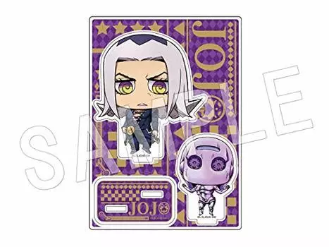 Bizarre Adventure Golden Wind Acrylic Figure Stand Chimi Chara Abbacchio JoJo s