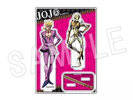 Bizarre Adventure Golden Wind Acrylic Figure Stand Giorno JoJo s золотистый