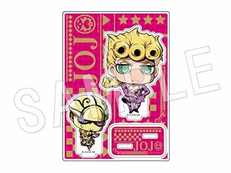 Bizarre Adventure Golden Wind Акриловая фигурка Подставка Чими Чара Джорно ДжоДжо
