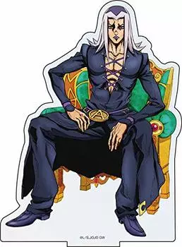 Bizarre Adventure Golden Wind Оригинальная БОЛЬШАЯ акриловая подставка Buccellati Team Abbacchio JoJo s (3)