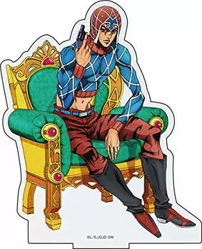 Bizarre Adventure Golden Wind Оригинальная БОЛЬШАЯ акриловая подставка Buccellati Team Mista JoJo s (4)