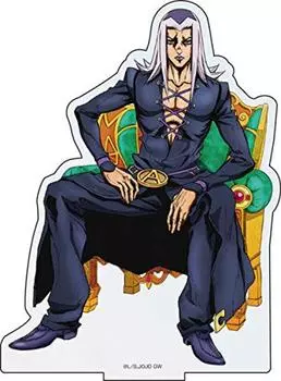 Bizarre Adventure Golden Wind Оригинальная БОЛЬШАЯ акриловая подставка Buccellati Team Abbacchio JoJo s (3)
