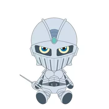 Bizarre Adventure Silver Chariots Chibi Plush JoJo s