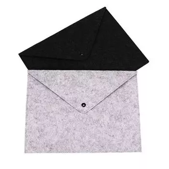 Бизнес А4 Фетр Студенческая Химическая Папка Подарки Портфель Товары для Архивирования темно серый