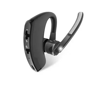 Бизнес Bluetooth-наушники с длинным HD-микрофоном, беспроводные наушники с шумоподавлением для водителя, спортивная гарнитура для Xiaomi Huawei Iphone чёрный