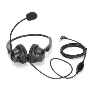 Бизнес-гарнитура 2,5 мм Бизнес-гарнитура HandsFree Телефонная гарнитура с микрофоном с шумоподавлением и