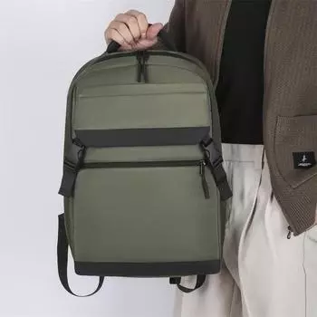 Бизнес Многофункциональный Рюкзак Мужской Сумка Для Компьютера Для Езды На Городе Большой Вместимости Дорожный Рюкзак серый