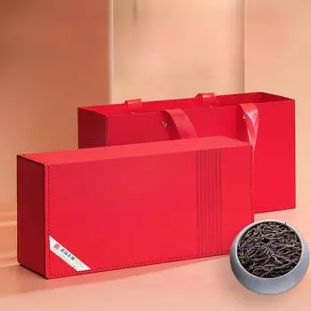 Бизнес-подарки Чайный подарок Праздничные подарки для старейшин Уишань Черный чай Лапсанг Сушонг Новый чай Изысканная подарочная коробка Lapsang souchong 250g