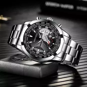 Бизнес Роскошные Часы Высококачественные Кварцевые Часы Высококачественные Водонепроницаемые Многорежимные Приливы для Спорта На Открытом Воздухе Спорт Бег