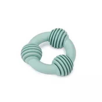 Biztis Dog Rubber Ring Toy (Green)