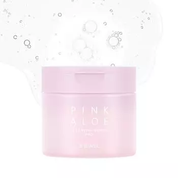 Bjewel Pink Aloe Gentle Serum Очищающие большие тонизирующие диски 180 мл 60 шт. NONE