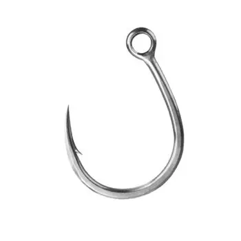 BKK Lone DIABLO 1 Lone Fish GT Tuna Diving Pencil Popper Plug Single Hook 8091-HG Diablo/Blue (Silver, 11/0) серебряный