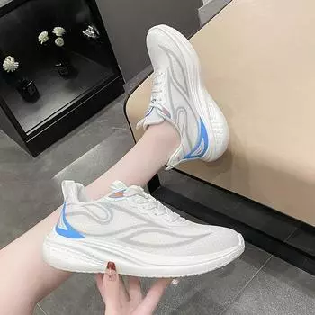 BKQU Мужская обувь Теннисные кроссовки Повседневные летние дышащие для спорта на открытом воздухе Беговая платформа Модный дизайнер Роскошные Прогулки Пешие прогулки 36