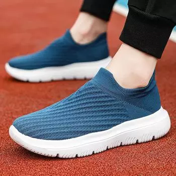 BKQU Новые летние туфли для мужчин, лоферы, дышащие мужские кроссовки, модная удобная повседневная обувь, теннис 38