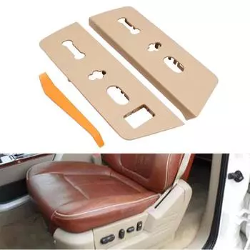 BL3Z14A706FA 10-позиционный переключатель электропривода сиденья, панель, крышка рамки, подходит для Ford F-150 2009-2014 для Lincoln Mark LT 2010-2014 1pc Left