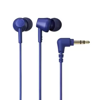 BL Canal содержит переработанные синие наушники Audio-Technica ATH-CK350X, проводные, тип, пластиковые, антибактериальные, маленькие,