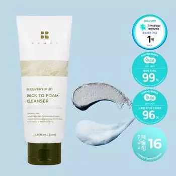 BL Mud Recovery Dead Pores 2in1 Mud Pack Cleanser 310мл, Корея очищающее средство